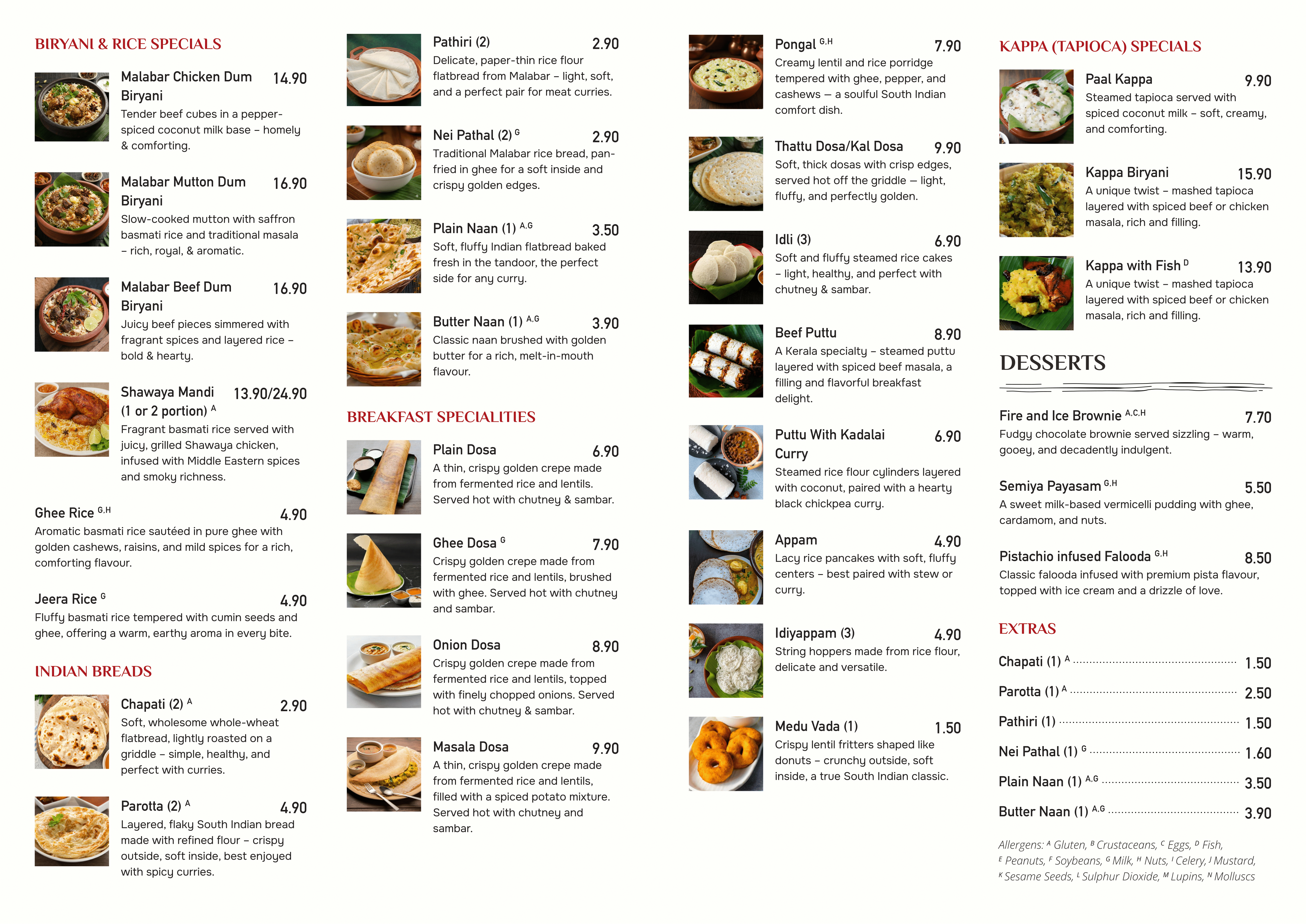 Flavour Allee Menu - Page 2